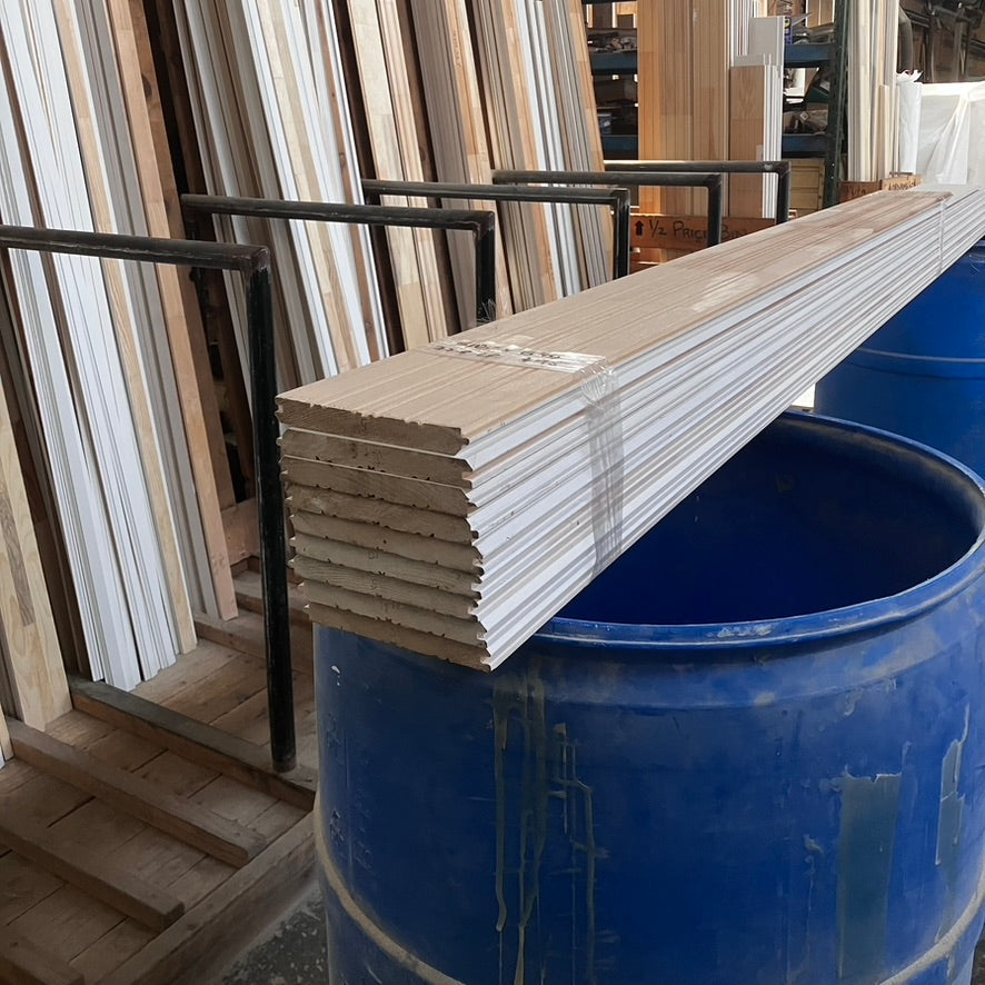 5/8" x 5 1/4" T&G Primed (#k43)