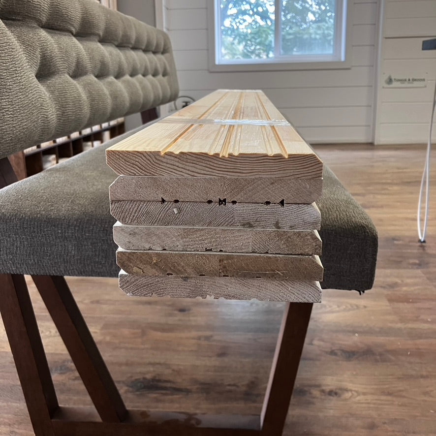 5 1/4" Beveled Edge Baseboard (#k62)