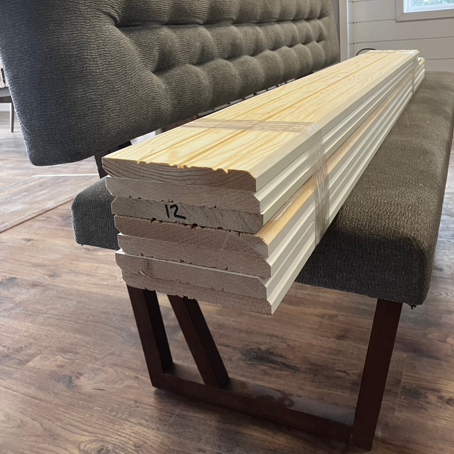 5 1/4" Beveled Edge Baseboard (#k63)