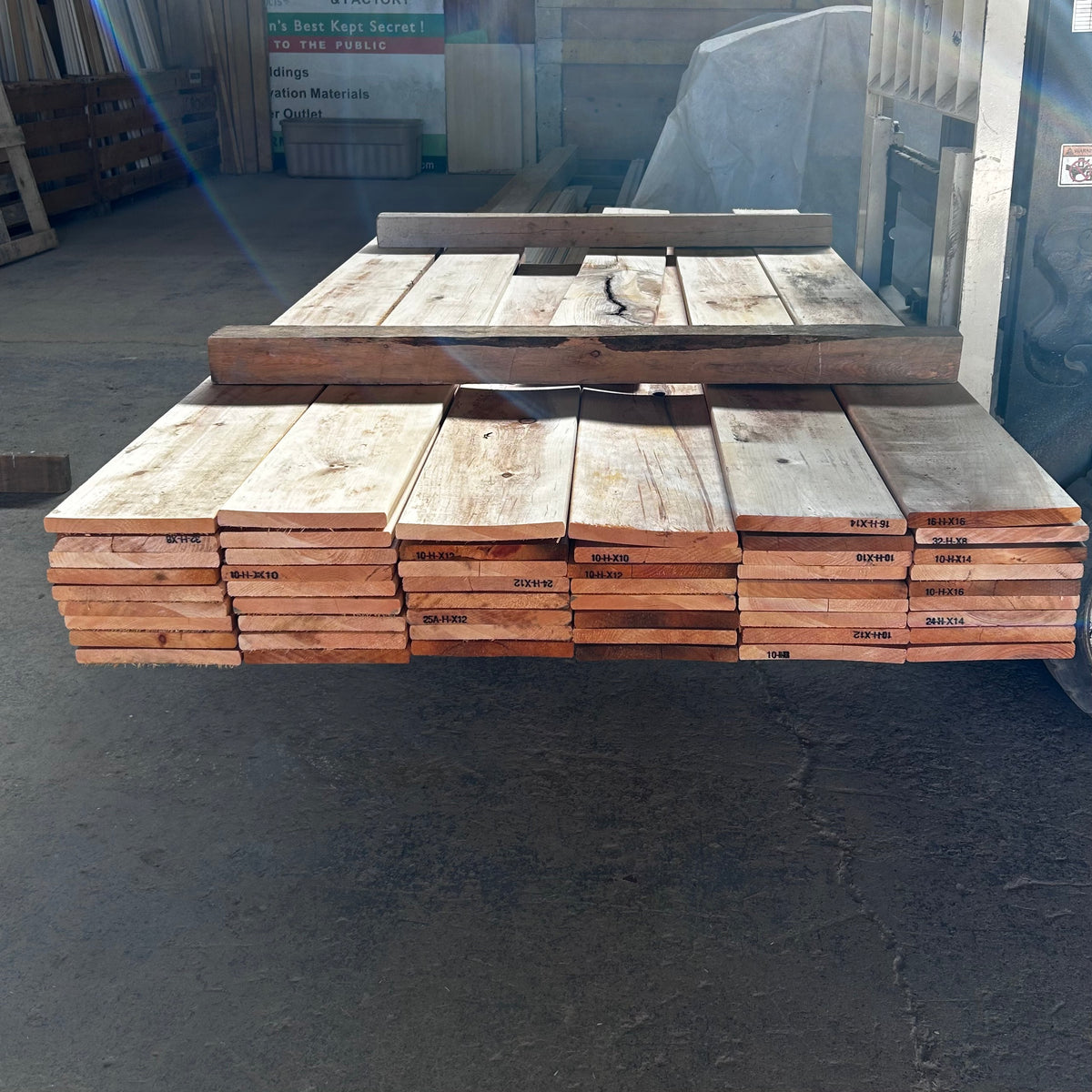 1x8 Pine Boards (#M26-15)